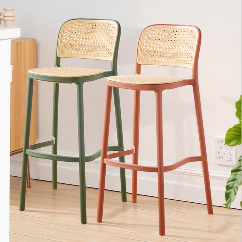 Outdoor Furniture Green - Rattan Dining Room Bar Chair Comfortable