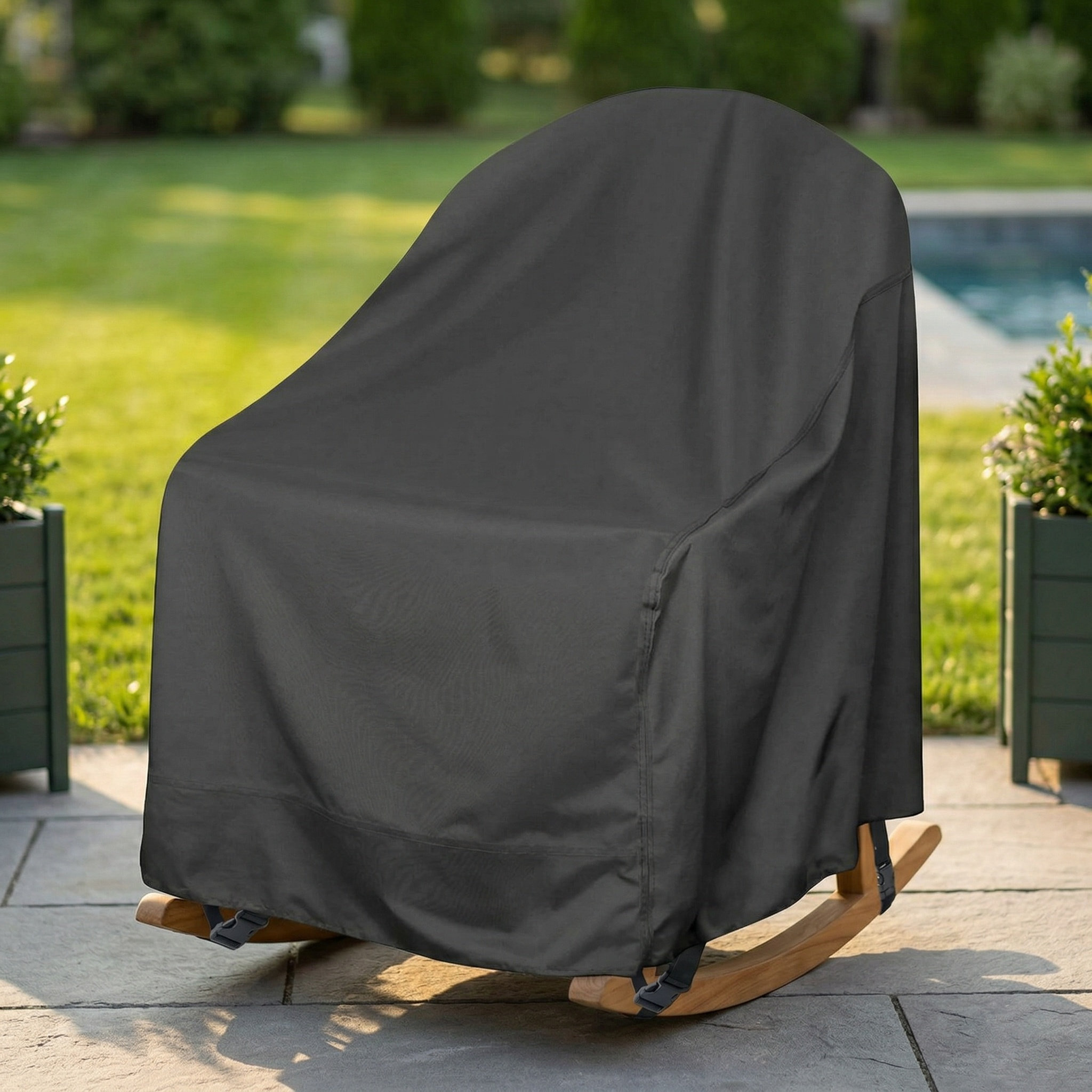 Outdoor Furniture Covers - Outdoor Rocking Chair Cover Waterproof Heavy