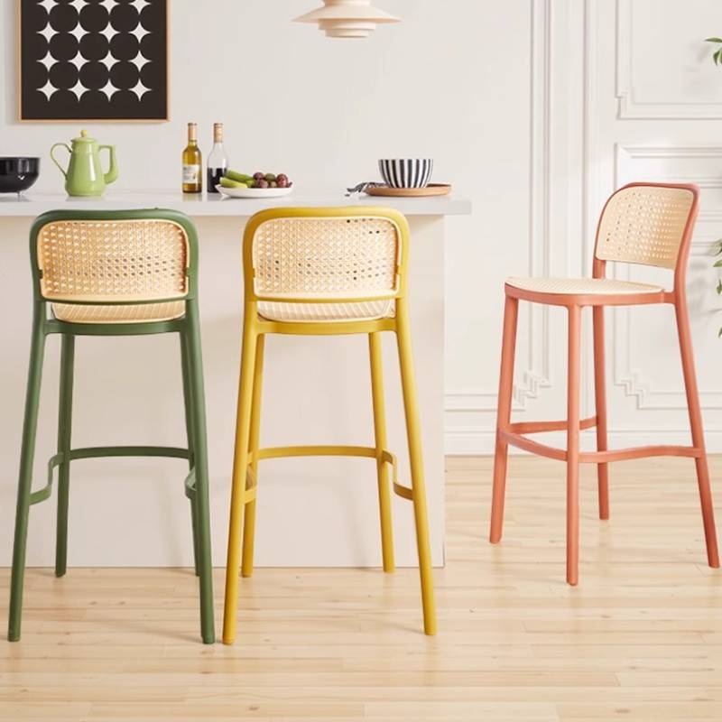 Rattan Dining Room Bar Chair C - Outdoor Furniture Green ulasan dan harga