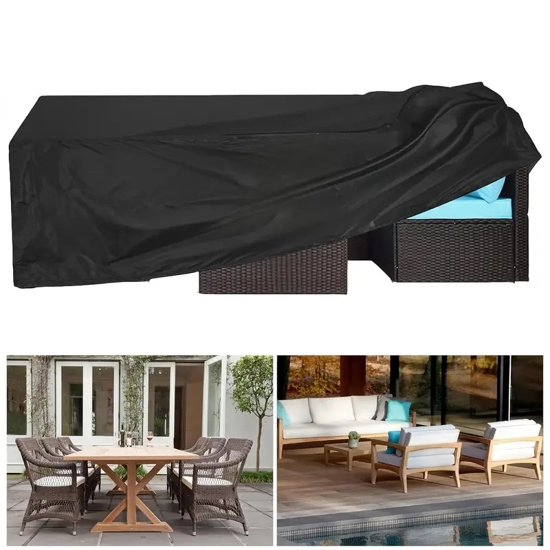 Heavy Duty Windproof Garden Fu - Outdoor Furniture Covers ulasan dan harga