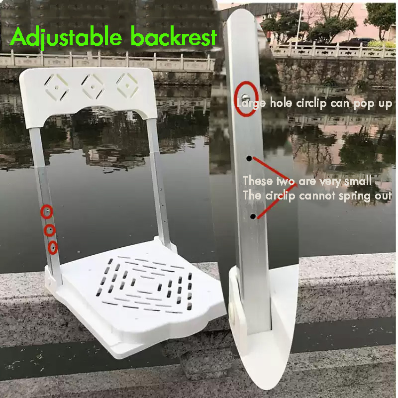 Foldable Fishing Box with Back - Outdoor Furniture Modern ulasan dan harga