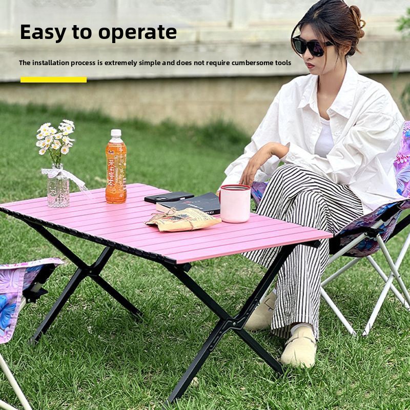 Outdoor Folding Cross Leg Port - Folding Picnic Table ulasan dan harga