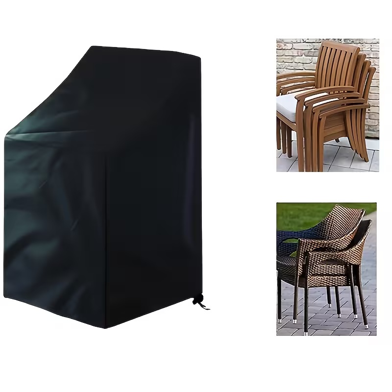1pc Heavy-Duty Stacking Outdoo - Outdoor Furniture Covers ulasan dan harga