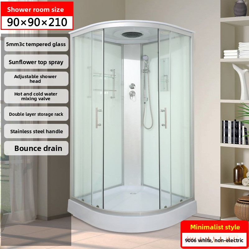 Integral shower room Bathroom  - Outdoor Furniture Modern ulasan dan harga
