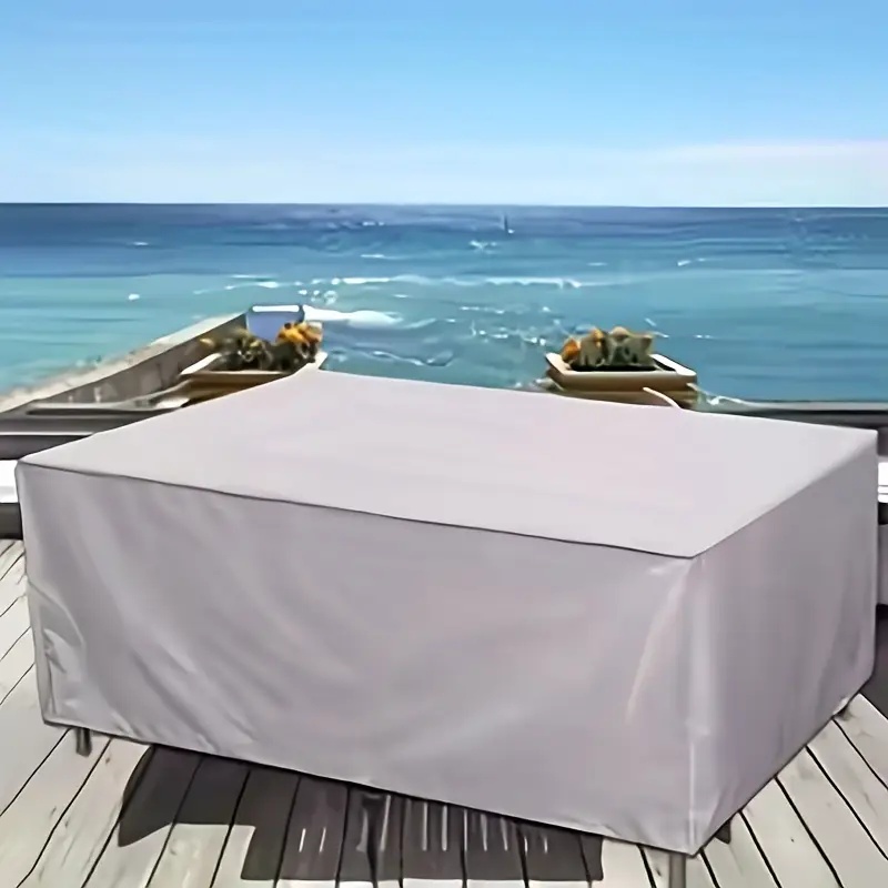 Silver Oxford Fabric Protectiv - Outdoor Furniture Covers ulasan dan harga